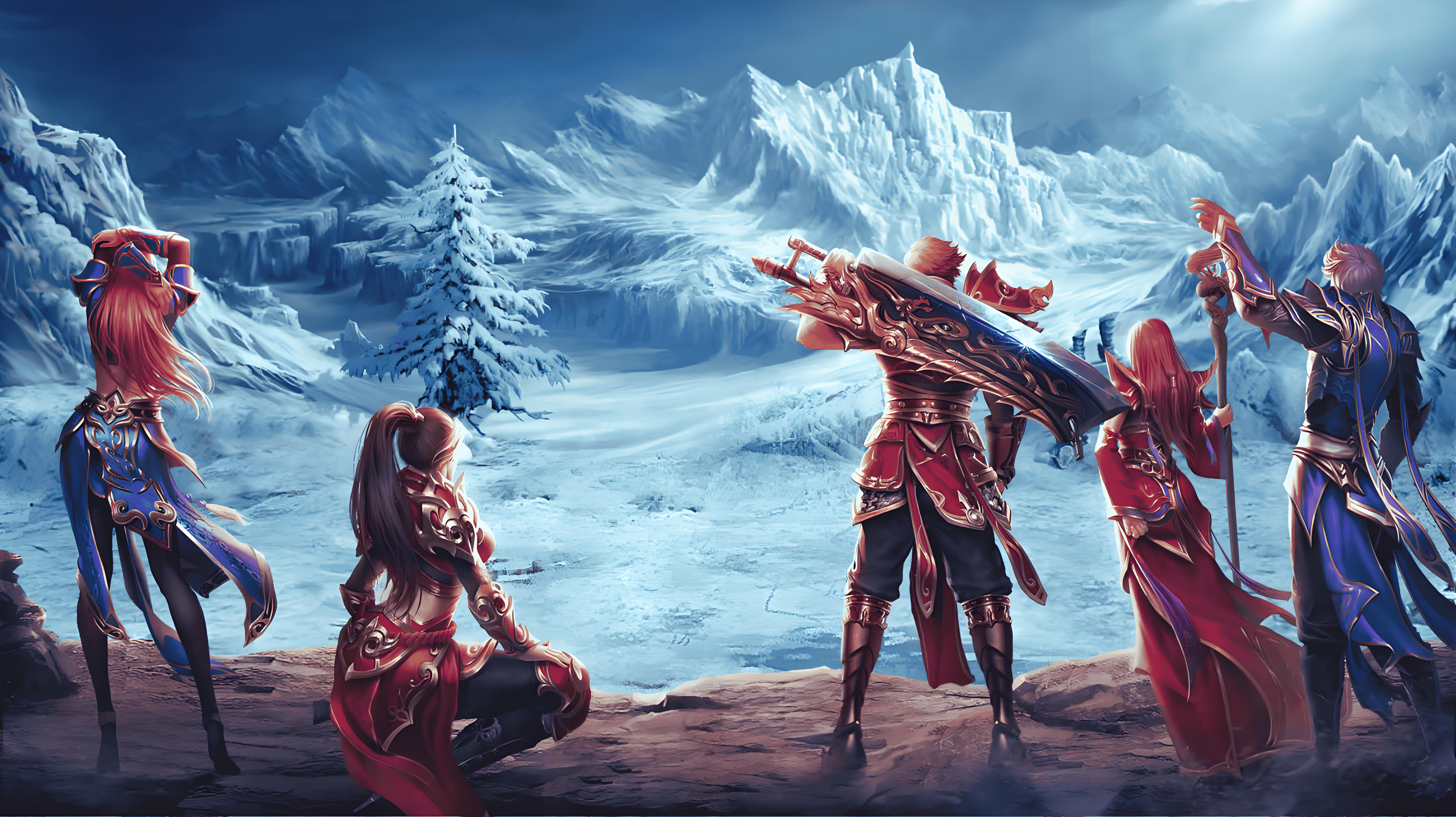 《冰雪传奇点卡版》：三职业速通+高爆地图全攻略(图1)